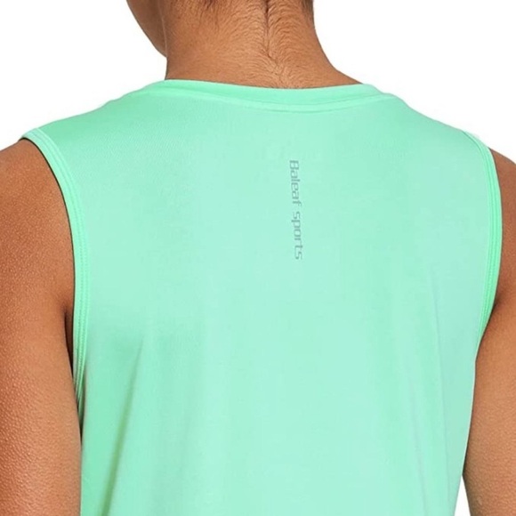BALEAF Women's Sleeveless Workout Shirts Exercise Running Tank Top Size XL - Picture 3 of 12